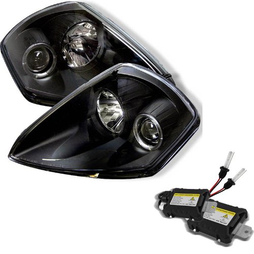 Headlight Assemblies Carpart4u CP4-PD-ME00-HL-BK+6kH1-DC
