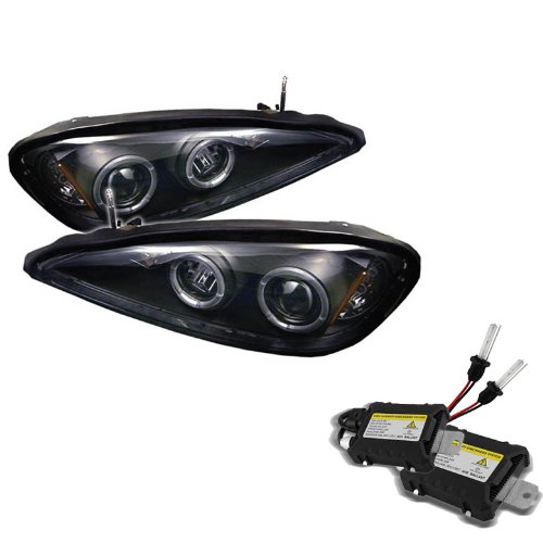 Headlight Assemblies Carpart4u CP4-PD-PGAM99-HL-BK+6kH1-DC