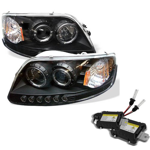 Headlight Assemblies Carpart4u CP4-PD-FF15097-1P-AM-BK+6kH3-DC