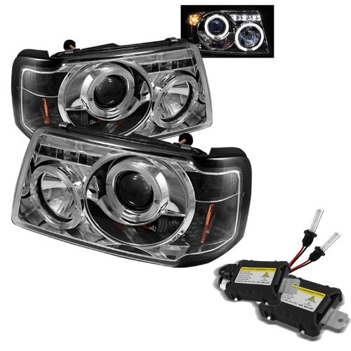 Headlight Assemblies Carpart4u CP4-PD-FR01-1PC-HL-C+6kH1-DC