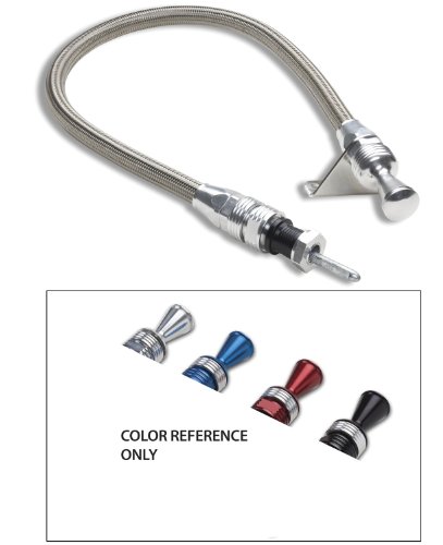 Lokar 1211641 Anchor-Tight Blue Firewall Mount Dipstick for Ford C-4 Transmission Hard Parts Lokar 1211641