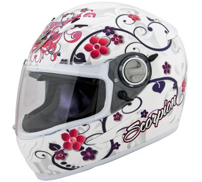 Helmets Scorpion EXO-500 Dahlia 2 White