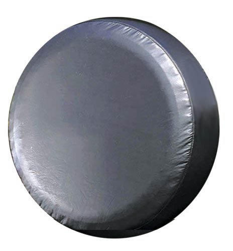 Spare Tire Cover Vinyl Black with Innerliner Fits All 25 - 26 Diameter Tires Tire Covers PMD Products PDP929457