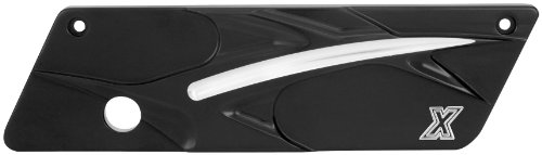 Xtreme Machine Saddlebag Latch Cover - Reaper - Black 0200-2002XRP-BM Saddle Bags Xtreme Machine 0200-2002XRP-BM