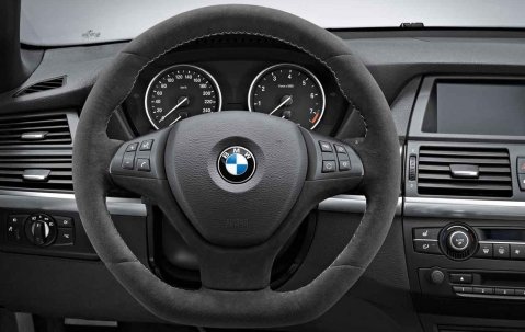 BMW Brand OEM E70 E70 LCI X5 2007+ Performance Alcantara Sport Steering Wheel Interior Accessories EuroActive 32 30 2 166 619