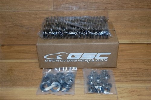 Mitsubishi Evolution 8 & 9 GSC Beehive Springs & Retainers PN: 5041 Categories Mitsubishi gscbeehive 5041