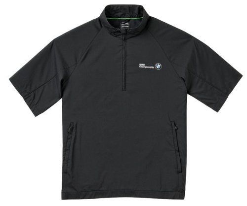 BMW Golf Championship, Adidas - Mens CLIMAPROOF Short Sleeve Wind Jacket - Black, Medium Jackets BMW 82-13-2-327-656