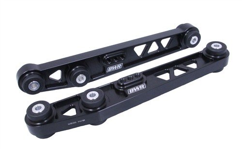Blackworks Billet Rear Lower Control Arm 92-95 Honda Civic 94-01 Acura Integra Black Control Arms Blackworks BWLC-580BK