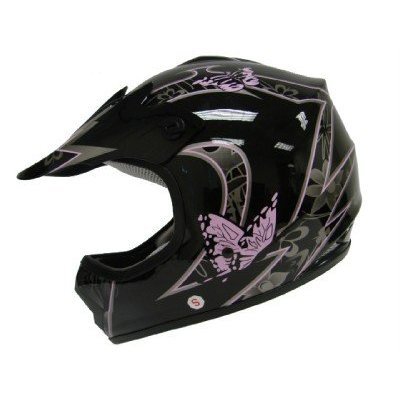 Helmets TMS HY-601-Black/Pink-BF