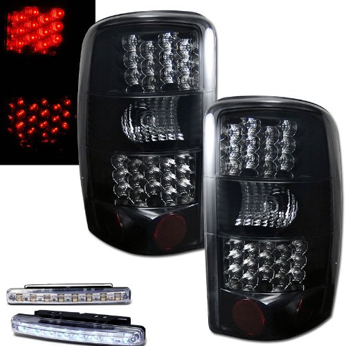 Brake & Tail Light Assemblies RXMOTOR 03-CD2000LEDDS+CBL-DRL-8LED-C