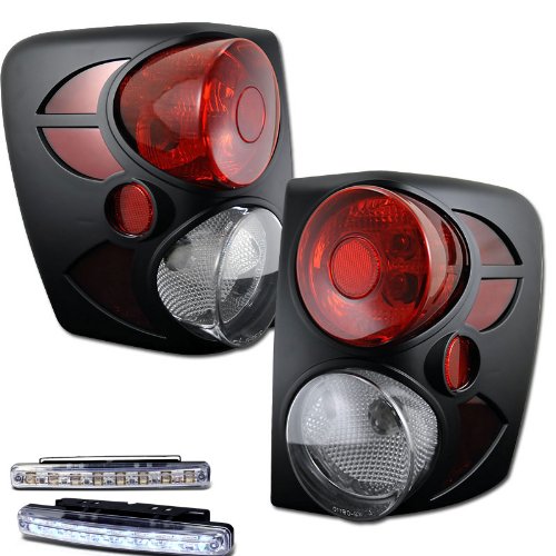 Brake & Tail Light Assemblies RXMOTOR 03-JGC9903TLAJM+CBL-DRL-8LED-C