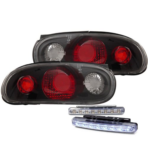 Brake & Tail Light Assemblies RXMOTOR 03-MA9097TLAJM+CBL-DRL-8LED-C