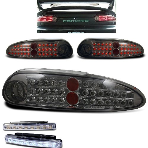 Brake & Tail Light Assemblies RXMOTOR 03-CO93TLEDSM+CBL-DRL-8LED-C