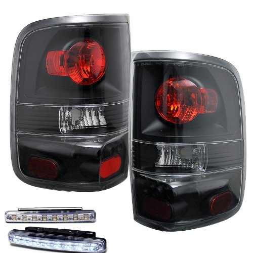 Brake & Tail Light Assemblies RXMOTOR 03-FF2004TLAJM+CBL-DRL-8LED-C