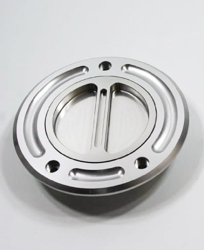 Gas Caps Gas Cap Dude GCKX GCD - SILVER - 7 OZ