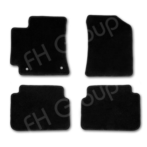 FH GROUP FH-FM909 Custom Fit Carpet Floor Mats For 2009-2011 Toyota Corolla Black Custom Fit FH Group FM909