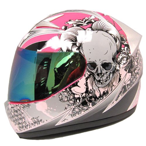 Helmets 1Storm HJM5010T_SkullPink