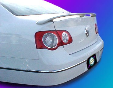 Volkswagen Passat Rear Spoiler 2006 2007 2008 - Painted - LL6T Friesengruen Body Razzi C_Razzi-2072-732N_58