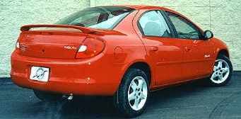 Dodge Avenger Rear Spoiler 1995 1996 1997 1998 1999 2000 - Ghost Style - Painted - AC10812 Bright White Body Razzi C_Razzi-575-162N_4