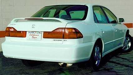 Honda Accord Sedan Rear Spoiler 1998 1999 2000 2001 2002 - Painted - YR536P New Imora Orange Pearl Body Razzi C_Razzi-864-140L_48