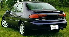 Saturn SC1 Coupe Rear Spoiler 2000 2001 2002 - Painted - 549F Blackberry Metallic Body Razzi C_Razzi-1768-11N2_11