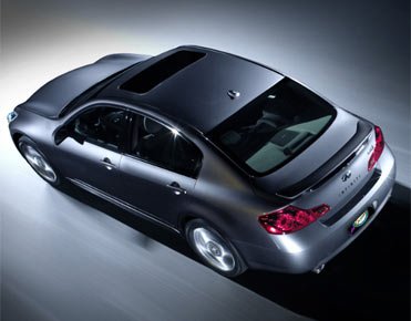 Infiniti M35 Rear Spoiler 2009 2010 - Painted - K51 Gray Metallic Body Razzi C_Razzi-1062-762L_5