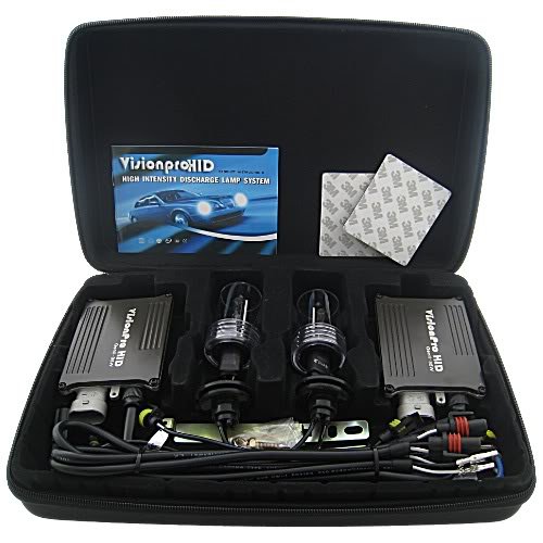 VisionPRO Gen II 10000K (Blue) H1 Xenon HID Conversion Kit 2 Year Warranty , Fits 2009 Ford Fiesta High Beam Headlight & Tail Light Conversion Kits Ultrabrightlights 10KH1VP:2009:Ford:Fiesta:H1:HB