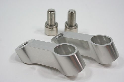 Mirrors Gas Cap Dude MRX (+ +) 8MM - SILVER - 4 OZ