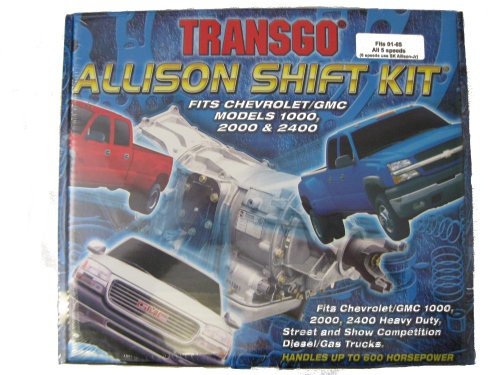LT1000 LT2000 Allison Duramax Transgo Shift Kit Valve Body Kits Transgo WCT121165