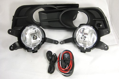 2009 2010 2011 2012 Chevy Cruze Fog Light - Clear , with Wiring kit and a switch Bulbs X Kasei xn 0RF