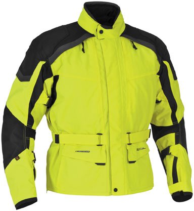 Firstgear Mens Kilimanjaro Jacket Day Glo (L) Jackets & Vests Firstgear Mens Kilimanjaro Jacket Day Glo