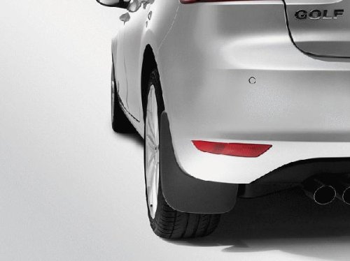 Genuine 2010 - 2013 Volkswagen Golf/GTI Rear Splash Guards Mud Flaps & Splash Guards Volkswagen 5K0-075-105