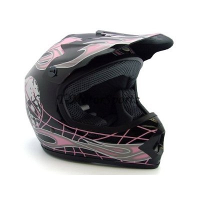 Helmets TMS &HY-601-PinkSkull#15-L