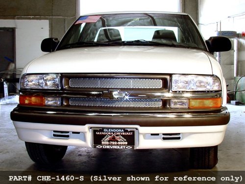 1998-2004 CHEVY S/10 P/U,BLAZER,EXTREME UPPER INSERT (Gloss Black Finish) Grilles Grillcraft CHE-1460-B