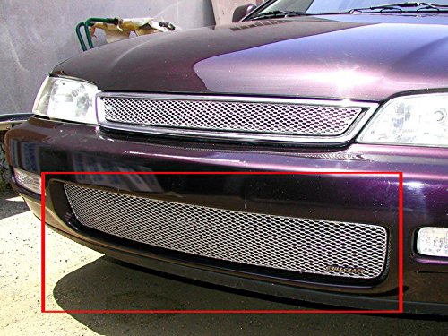 1996-1997 HONDA ACCORD (ALL) LOWER GRILLE (Aluminum Silver) Grilles Grillcraft HON-1120-S