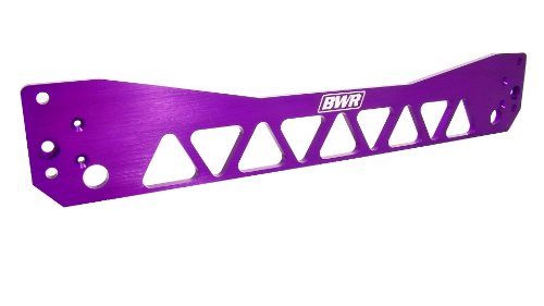 Blackworks Billet Rear Subframe Brace 1996-2000 Honda Civic Purple Bars & Arms Blackworks BWSC-0305-PR