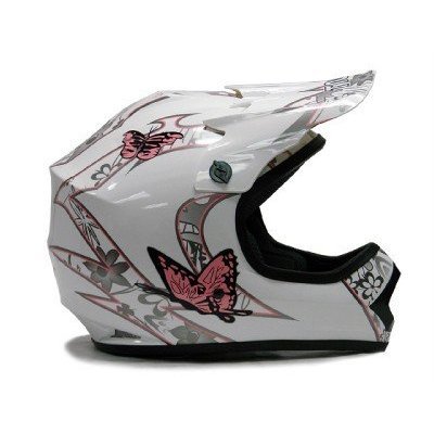 Helmets TMS &HY-601-White/Pink-BF-M