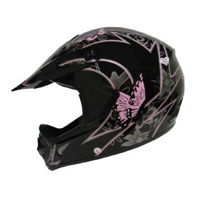 Helmets TMS &HY-602-Black/Pink-BF-M