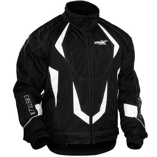 2013 Castle Platform Snowmobile Jackets - Black - Medium Jackets & Vests Castle 70-1774