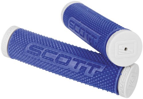 Scott SXII ATV Grips - Thumb Throttle (BLUE/BLACK) Grips SCOTT 17-6233
