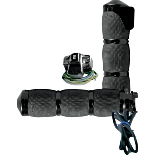 Avon Grips Custom Spike Heated Grips - Chrome , Color: Chrome MT-CC-85C-SP-HT Grips Avon Grips MT-CC-85C-SP-HT