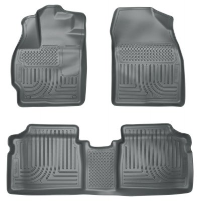 Husky Liners 98922 WeatherBeater Combination Front & Back Seat Floor Liners - (3 PCS) Toyota Prius 2012-2012 Custom Fit Husky Liners 98922