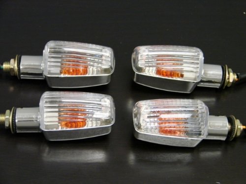 Turn Signal Assemblies & Lenses TMS TS-RECTANGLE-CClrA(4pc2pr)