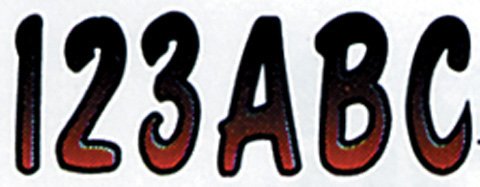 Decals Hardline Products REBKG200-AD