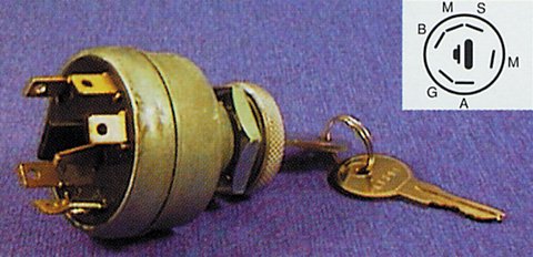 1995-1997 SKI-DOO SKANDIC WIDE TRACK/ SWT IGNITION SWITCH 6 TERMINAL ELEC TRIC, Manufacturer: NACHMAN, Manufacturer Part Number: 01-118-27-AD, Stock Photo - Actual parts may vary. Switches NACHMAN 01-118-27-AD
