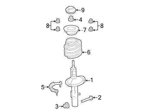 Sway Bars & Parts Ford W520-215S440