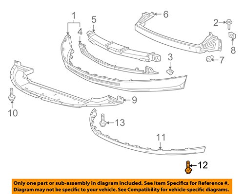 General Motors, BOLT, 11610747 Vehicle Electronics Accessories General Motors 11610747