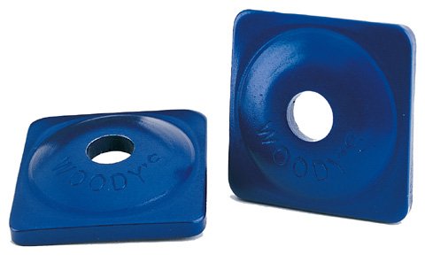 SQUARE ALUMINUM PLATE 5/16 BLUE BAG OF 96, Manufacturer: WOODYS, Manufacturer Part Number: ASW2-3795-B-AD, Stock Photo - Actual parts may vary. Frames Woody's ASW2-3795-B-AD