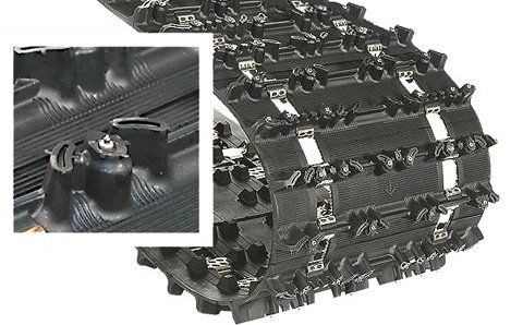 CAMOPLAST ICE ATTAK TRACK (9029H) 15X136 2.52 PITCH, Manufacturer: CAMOPL, Manufacturer Part Number: 9029H-AD, Stock Photo - Actual parts may vary. Drive Train CAMOPL 9029H-AD