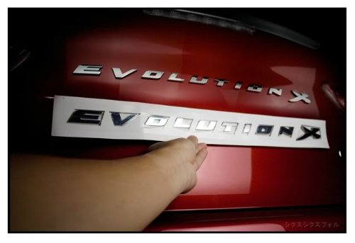 Emblems EVO Mitsubishi-evo10